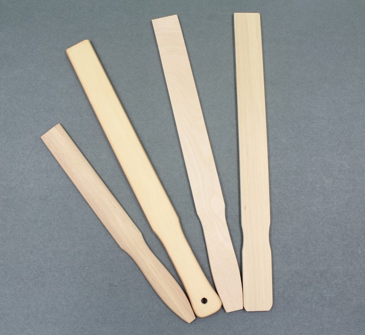 Wooden Paint Stir Sticks Bulk Pack, Paint Paddles for Mixing Paint & other liquids, Use for Art project & home improvement, Garden, Library Marker & Kids activity